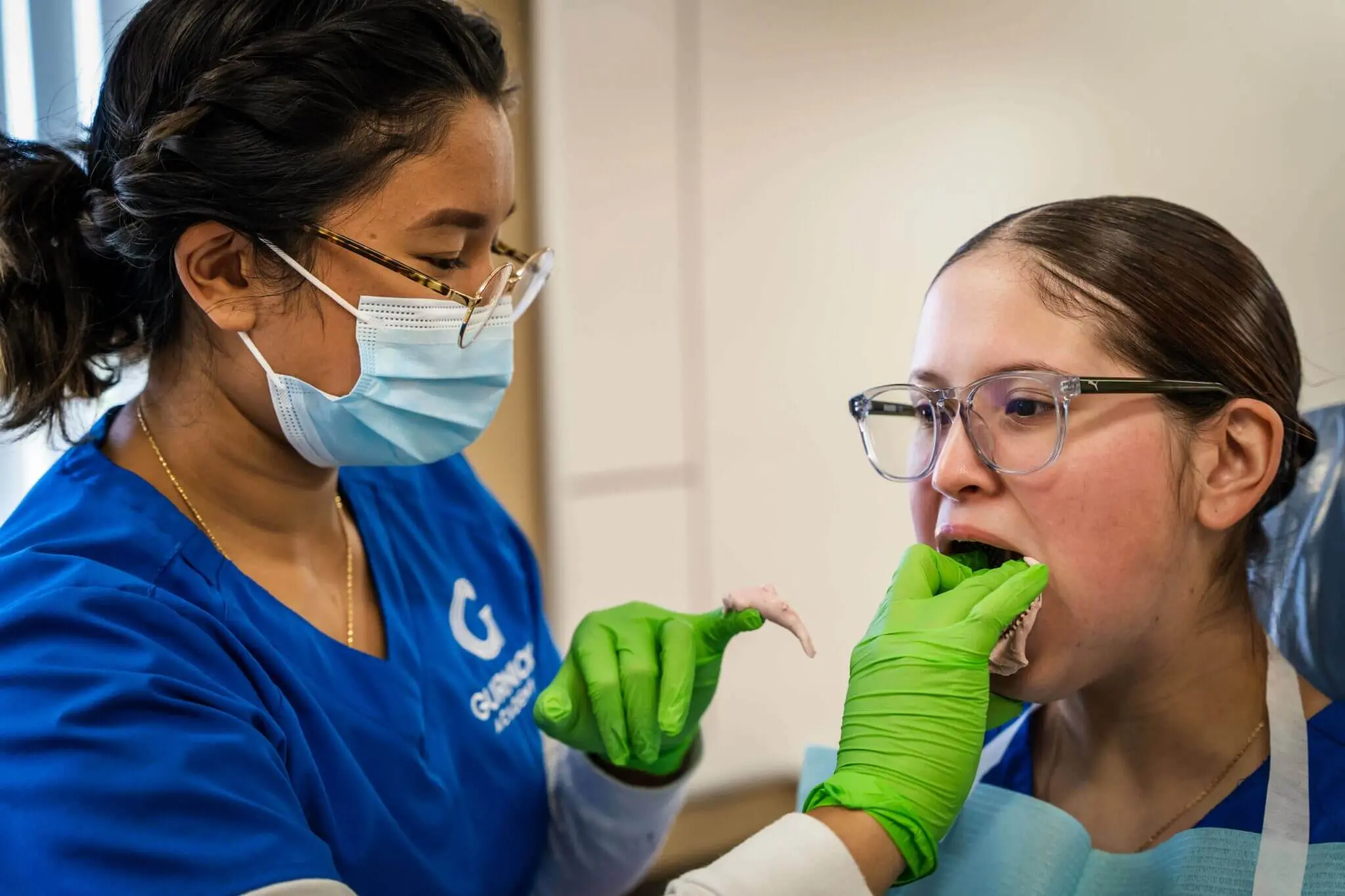 Dentists perform a variety of tasks